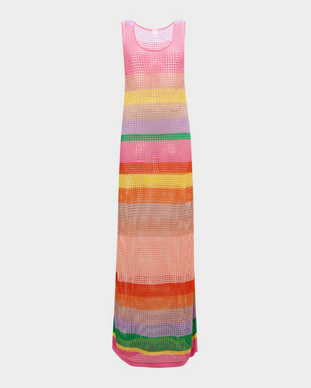 Marlo Striped Knit Maxi Dress